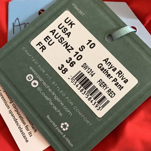 Panache Anya Riva Low Rise Gathered Bikini Bottom (SW1314) - Picture 4 of 4